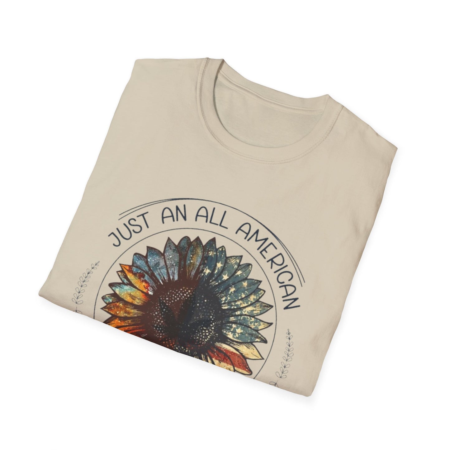 All American Stoner Girl T-Shirt Printify T-Shirt Rhythm & Drip Apparel
