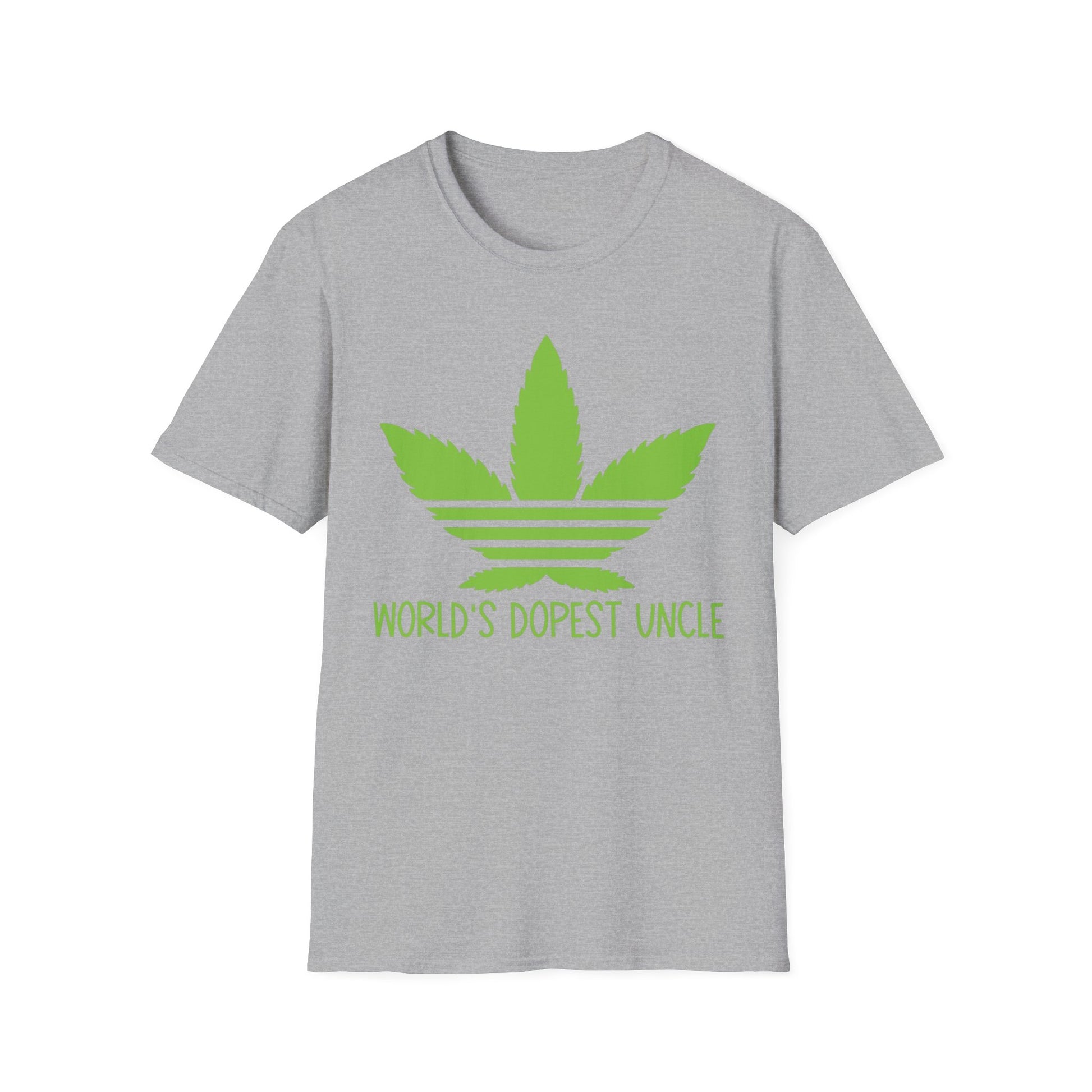 World's Dopest Uncle T-Shirt Sport Grey Printify T-Shirt Rhythm & Drip Apparel
