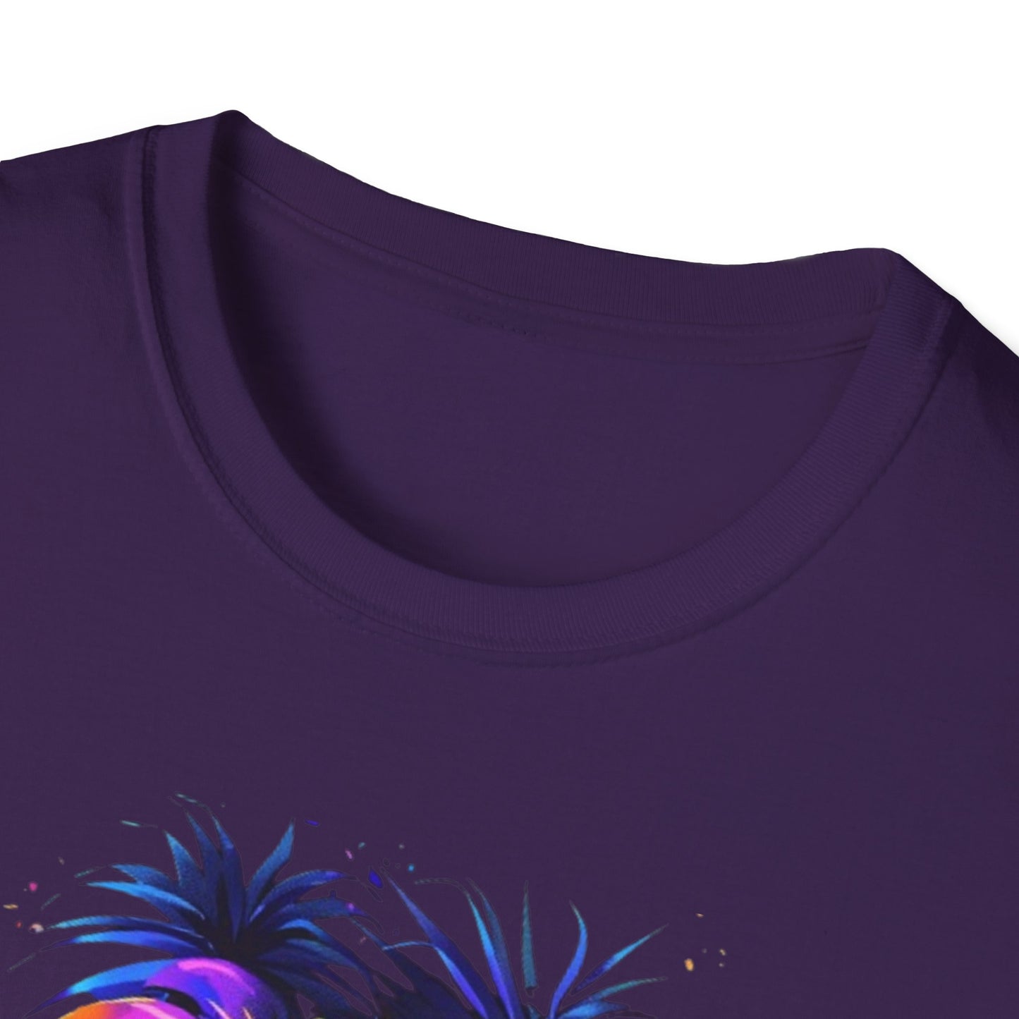Vibrant Tropical Leaf T-Shirt Printify T-Shirt Rhythm & Drip Apparel
