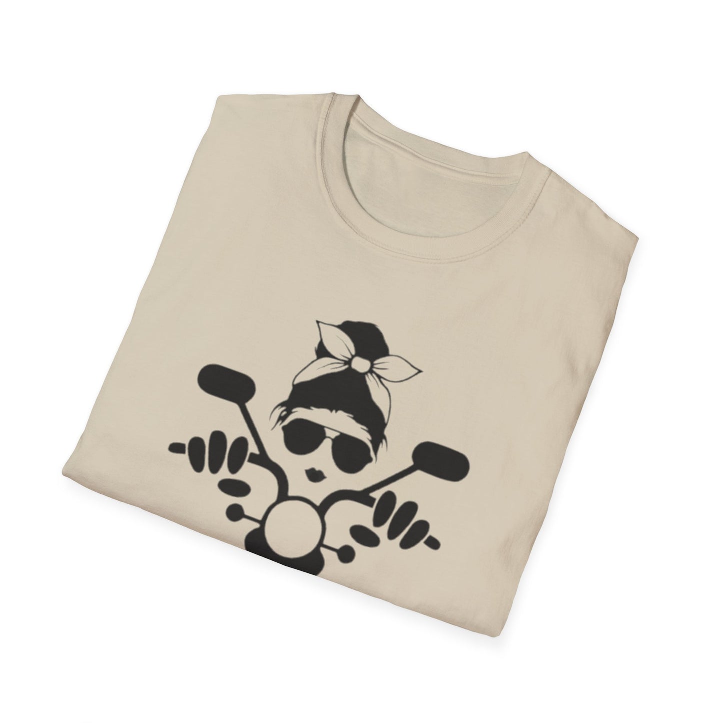 Biker Girl T-Shirt Printify T-Shirt Rhythm & Drip Apparel