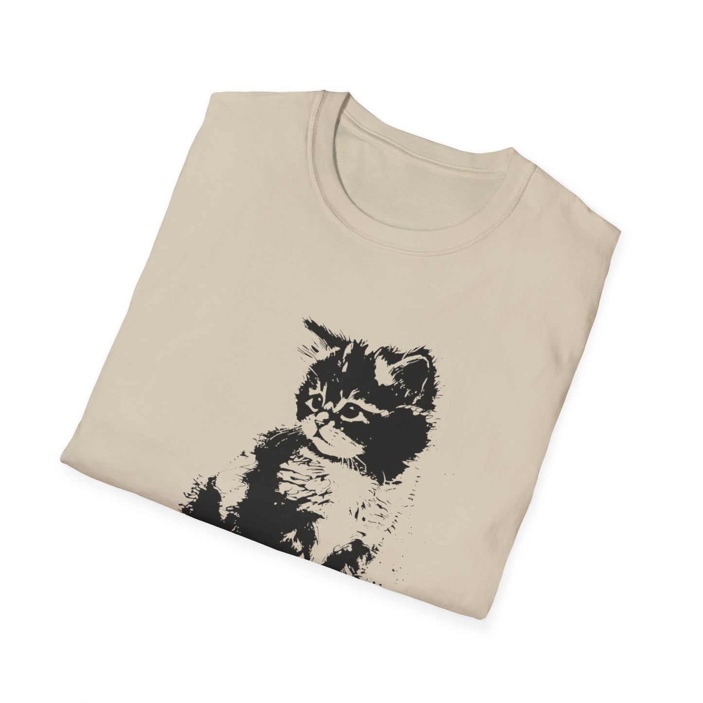Funny Kitten Rage Consumes Me T-Shirt | Unisex Tee | Cute Cat Lover Gift, Pet Humor Shirt, Casual Wear, Gift for Cat Owners, Animal Lover Apparel Printify T-Shirt Rhythm & Drip Apparel