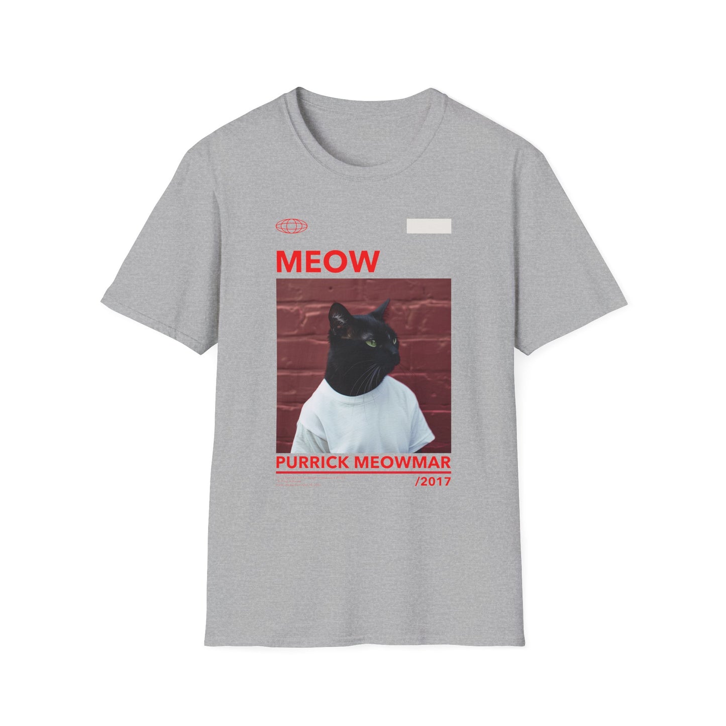 Music- Purrick Meowmar Sport Grey Printify T-Shirt Rhythm & Drip Apparel