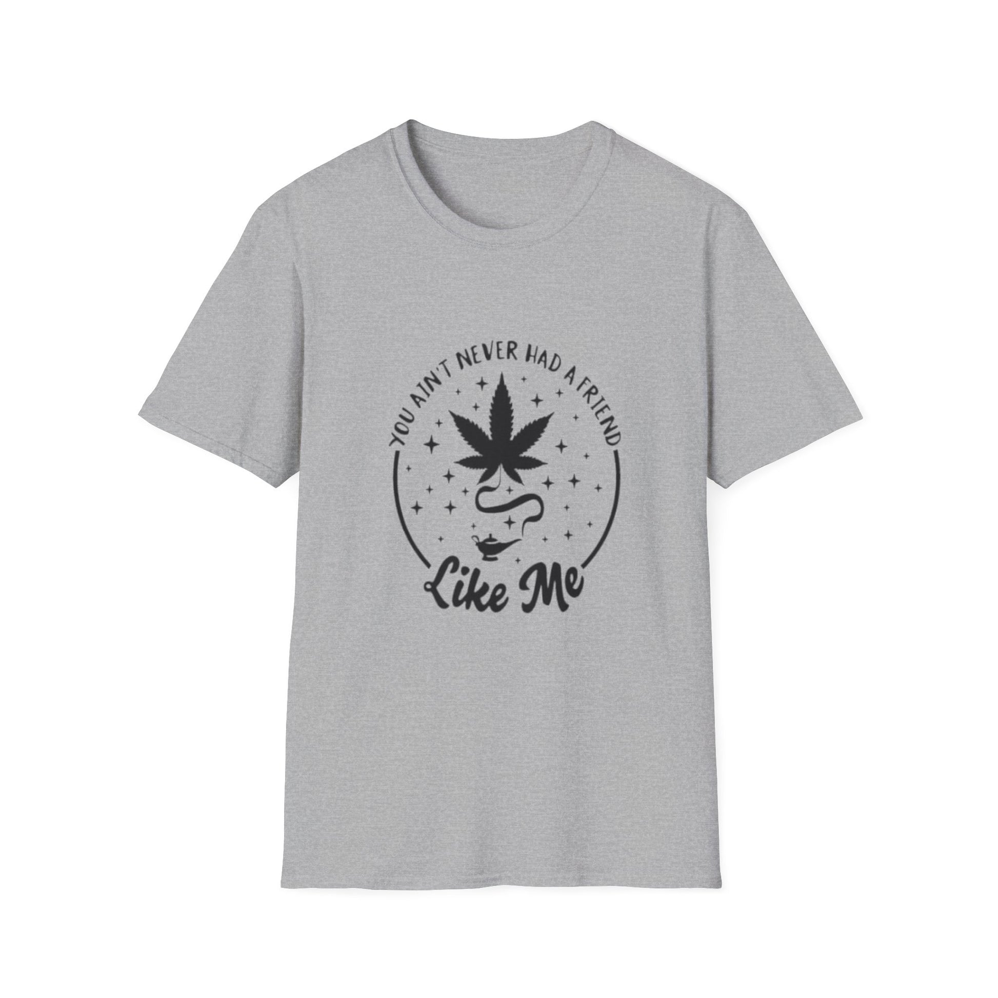 You Ain't Never Had a Friend Like Me T-Shirt Sport Grey Printify T-Shirt Rhythm & Drip Apparel