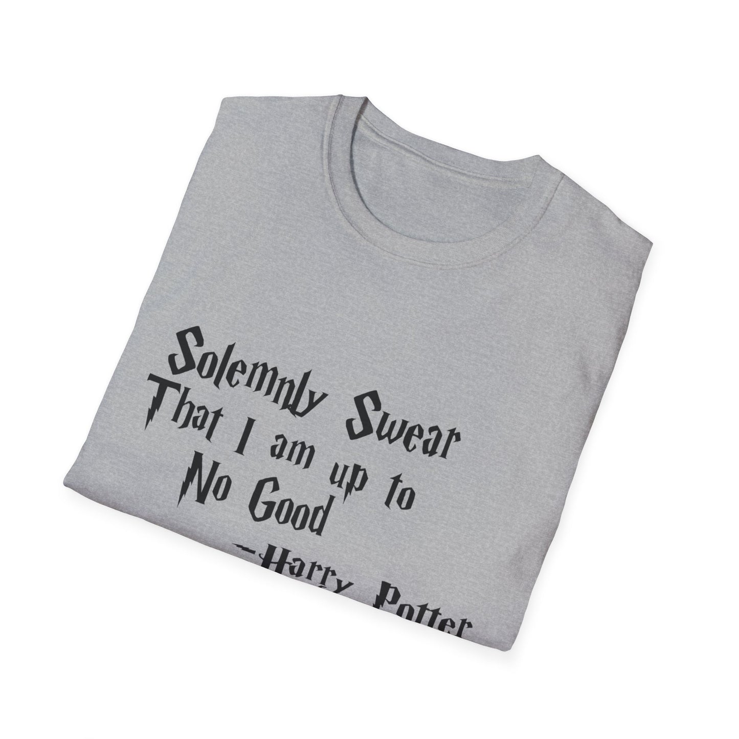 Harry Potter Inspired Unisex Softstyle T-Shirt - 'Solemnly Swear That I Am Up to No Good' - Rhythm & Drip