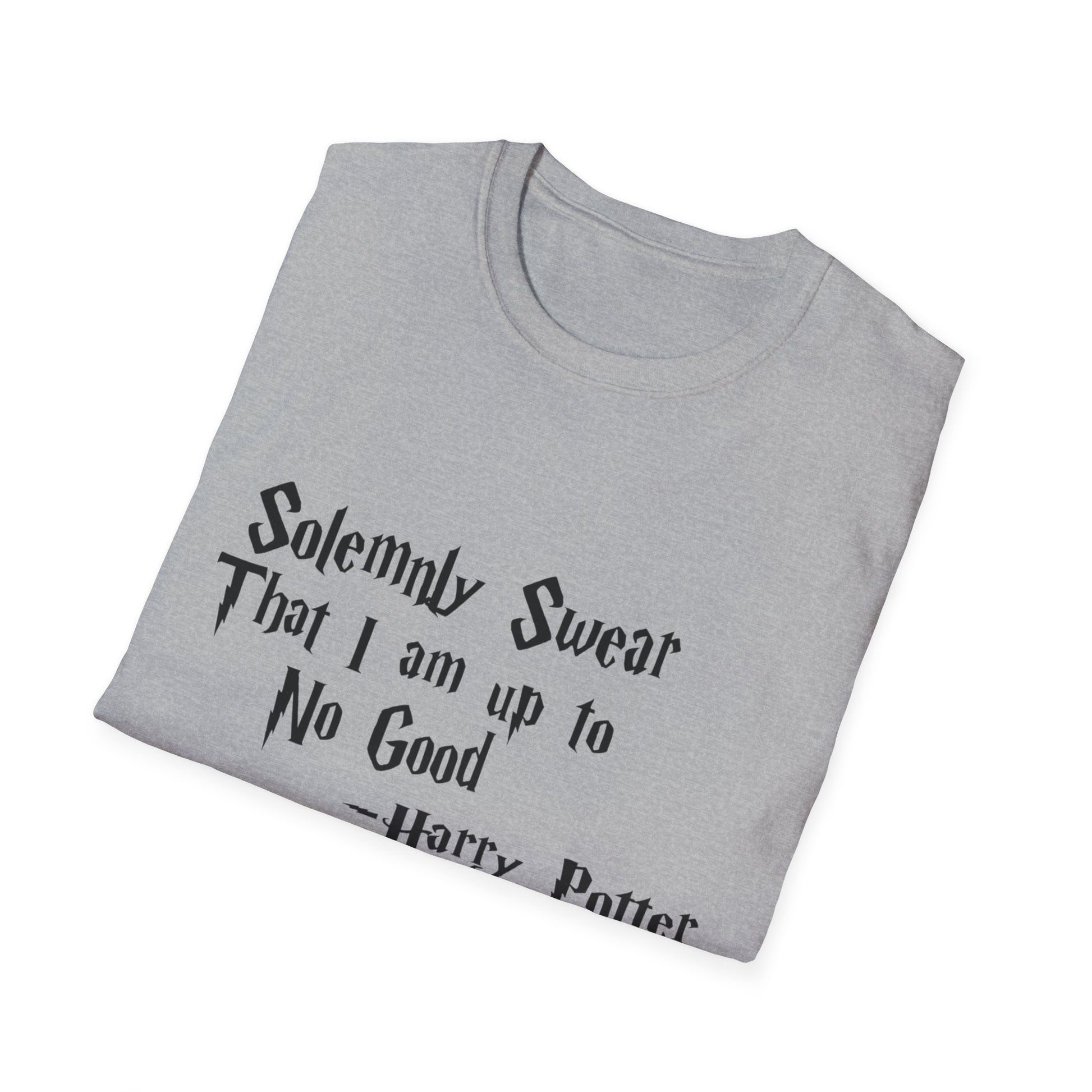 Harry Potter Inspired Unisex Softstyle T-Shirt - 'Solemnly Swear That I Am Up to No Good' - Rhythm & Drip