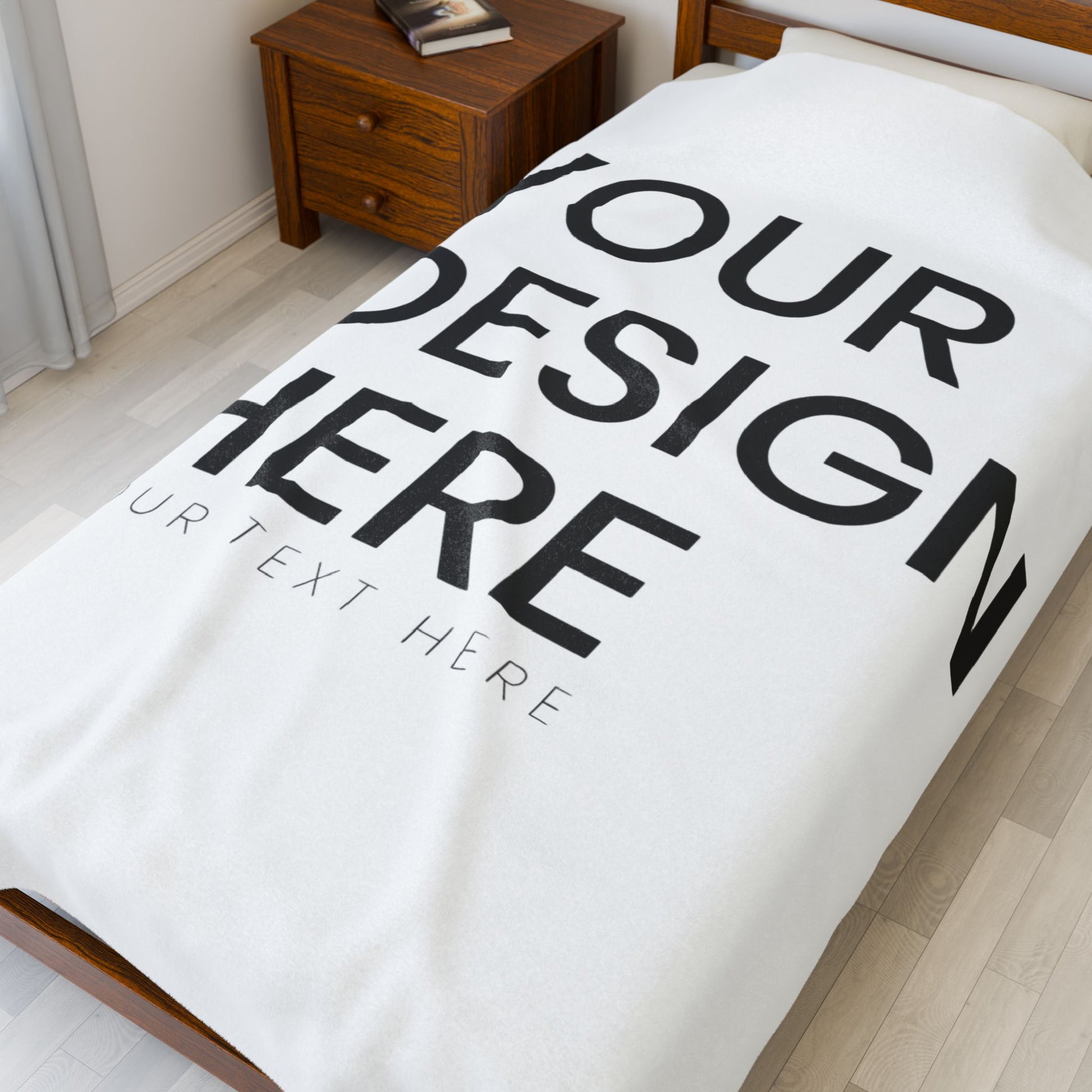 *Customizable Cozy Velveteen Plush Blanket | DO NOT CHECK OUT. EMAIL ME FIRST!! Rhythm & Drip All Over Prints Rhythm & Drip Apparel