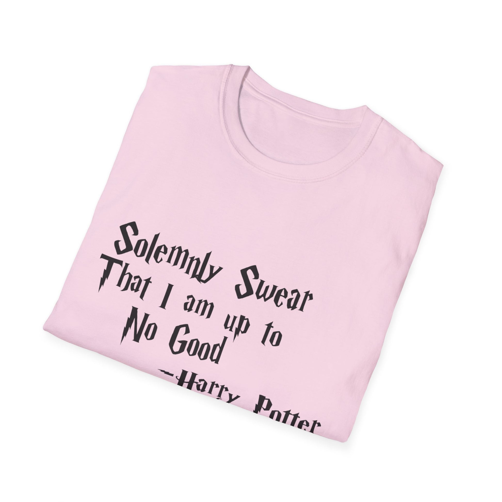 Harry Potter Inspired Unisex Softstyle T-Shirt - 'Solemnly Swear That I Am Up to No Good' - Rhythm & Drip