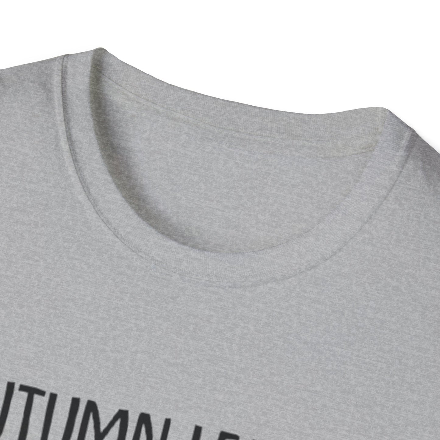 Fall- Autumn Leaves and Pumpkin T-Shirt Printify T-Shirt Rhythm & Drip Apparel
