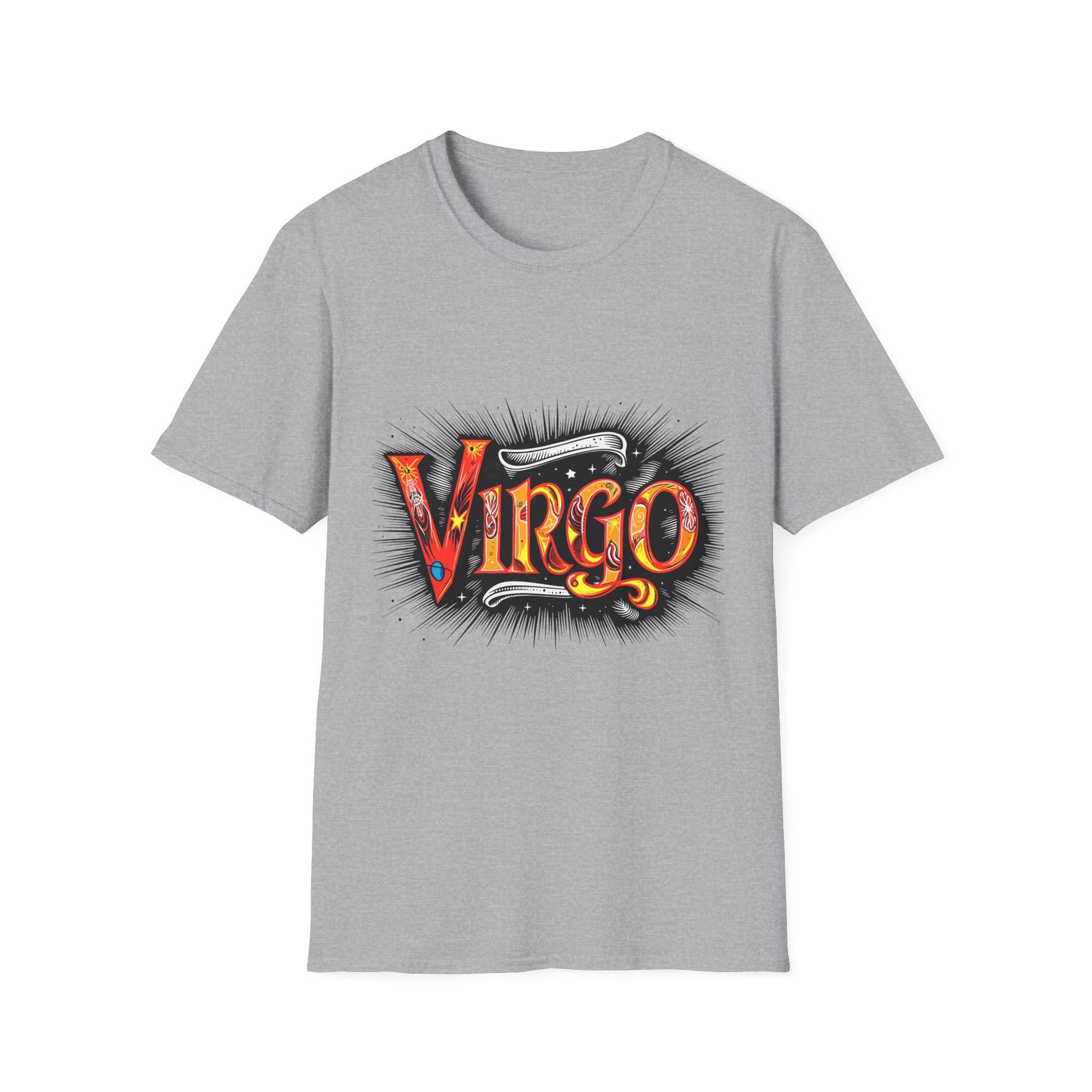 Virgo T-Shirt Sport Grey Printify T-Shirt Rhythm & Drip Apparel