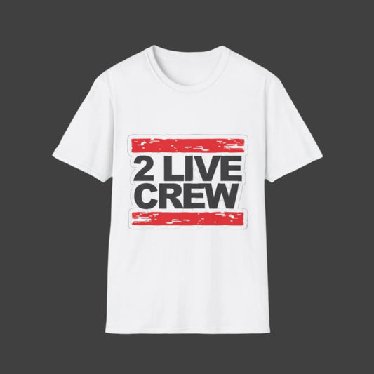 2 live crew rap merchandise t shirt that comes in different colors and sizes