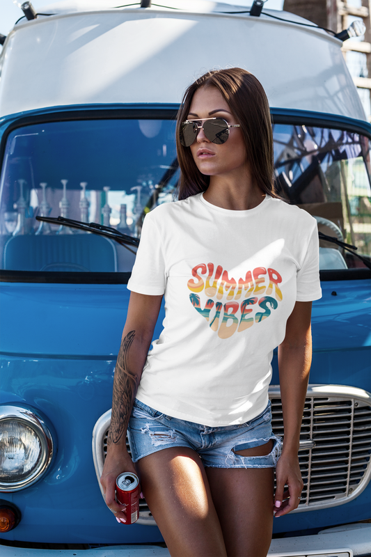 Summer- Summer Vibes T-Shirt Printify T-Shirt Rhythm & Drip Apparel