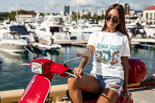 Summer- Beach Squad T-Shirt Printify T-Shirt Rhythm & Drip Apparel