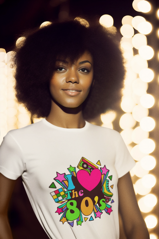 80s I Love the 80's T-Shirt Printify T-Shirt Rhythm & Drip Apparel