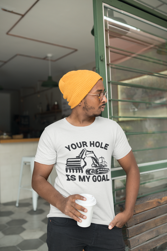 Your Hole Is My Goal T-Shirt Printify T-Shirt Rhythm & Drip Apparel