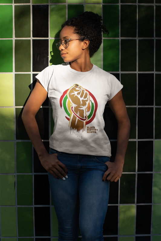 Black History Month Pride T-Shirt Printify T-Shirt Rhythm & Drip Apparel