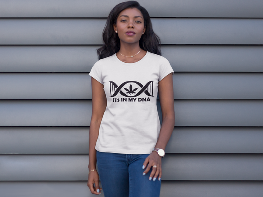 Cannabis DNA Unisex Softstyle T-Shirt Printify T-Shirt Rhythm & Drip Apparel