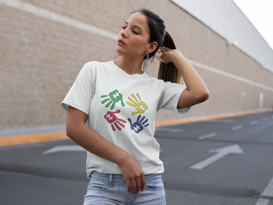 Autism Awareness T-Shirt White Printify T-Shirt Rhythm & Drip Apparel