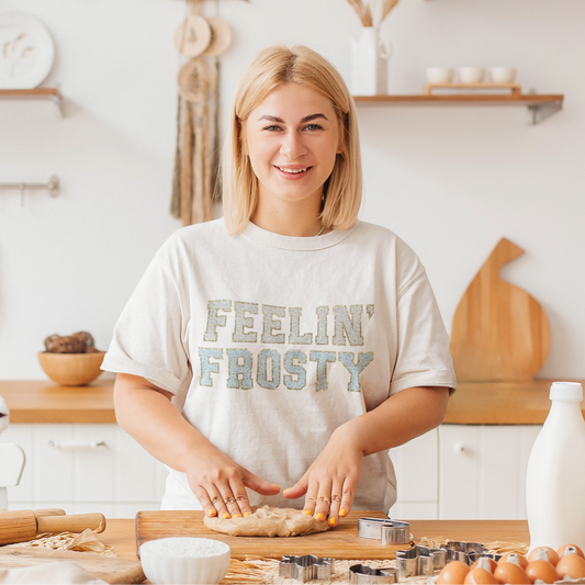 Winter- Feelin' Frosty T-Shirt Printify T-Shirt Rhythm & Drip Apparel