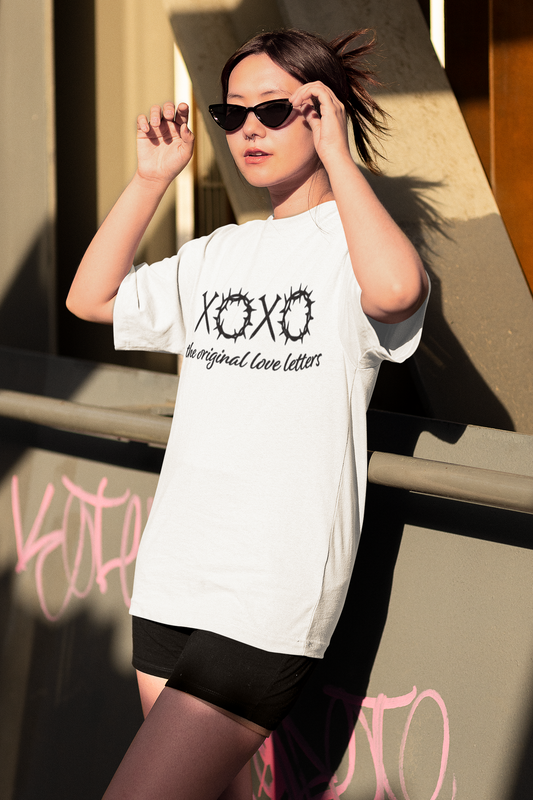 XOXO Love Letters Christian T-Shirt Printify T-Shirt Rhythm & Drip Apparel