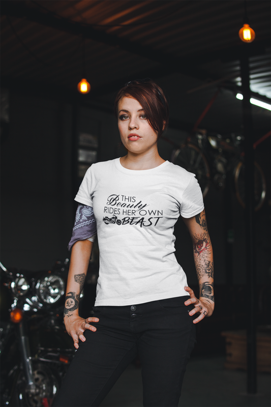 Biker Chick T-Shirt Printify T-Shirt Rhythm & Drip Apparel