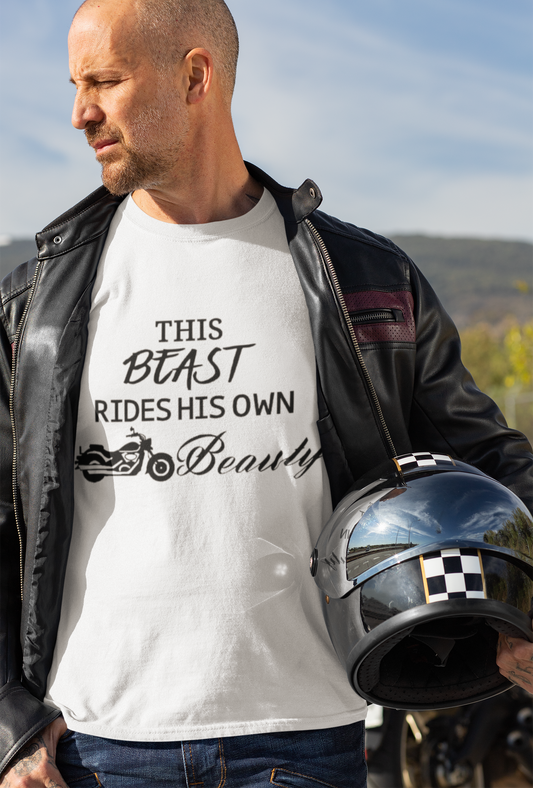 Biker Dude T-Shirt Printify T-Shirt Rhythm & Drip Apparel