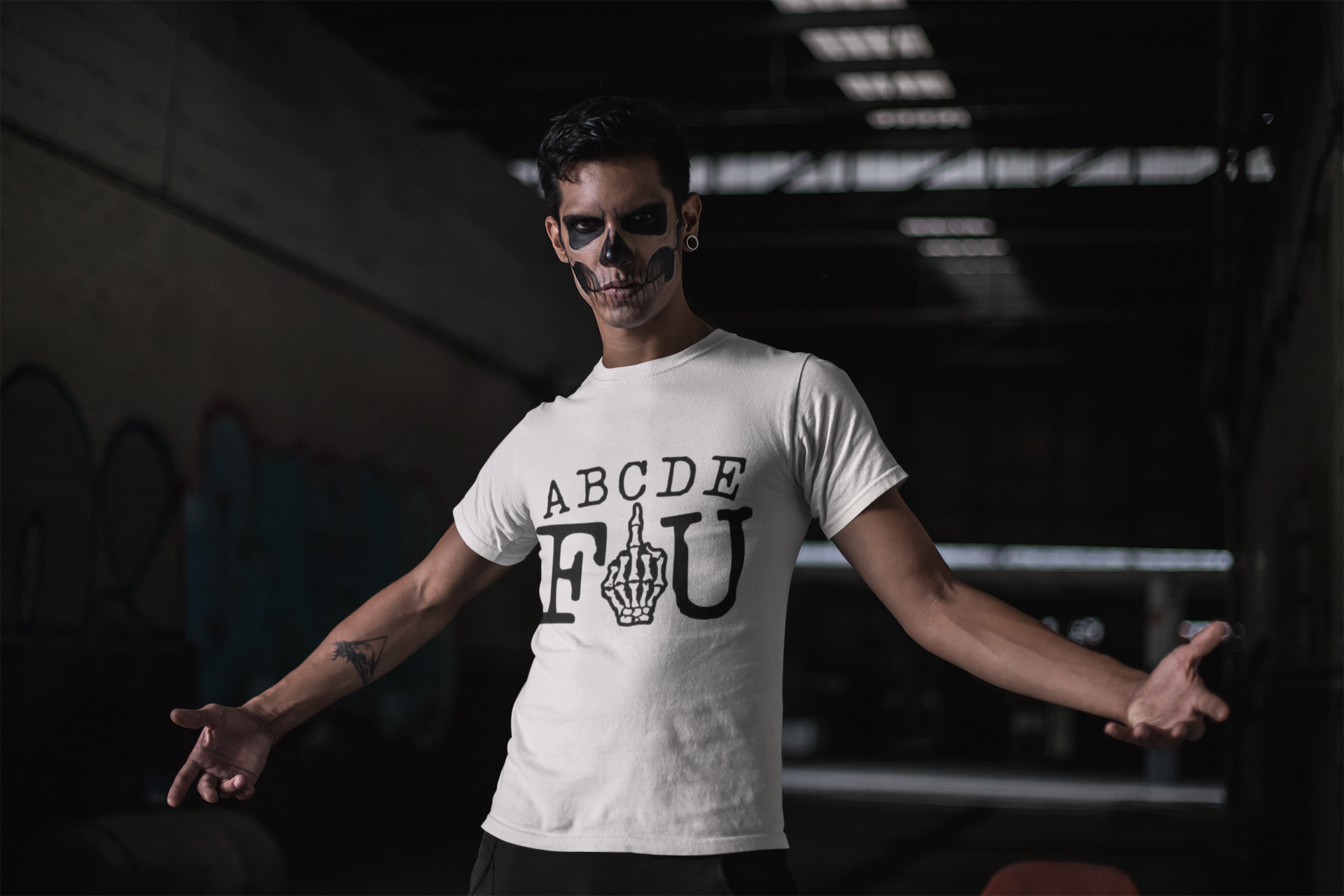 ABCDEFU T-Shirt Printify T-Shirt Rhythm & Drip Apparel