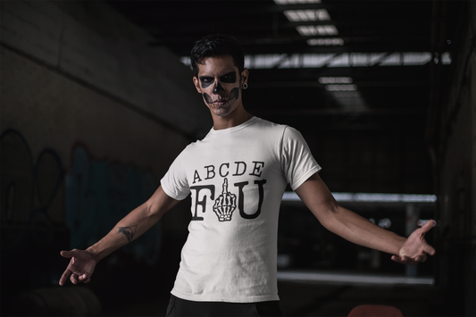 ABCDEFU T-Shirt Printify T-Shirt Rhythm & Drip Apparel