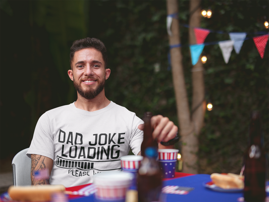 Dad Joke Loading T-Shirt Printify T-Shirt Rhythm & Drip Apparel