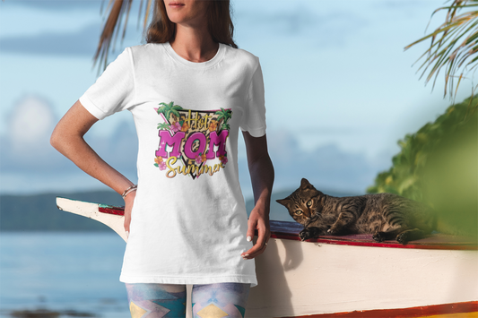 Summer- Hot Mom Summer T-Shirt Printify T-Shirt Rhythm & Drip Apparel
