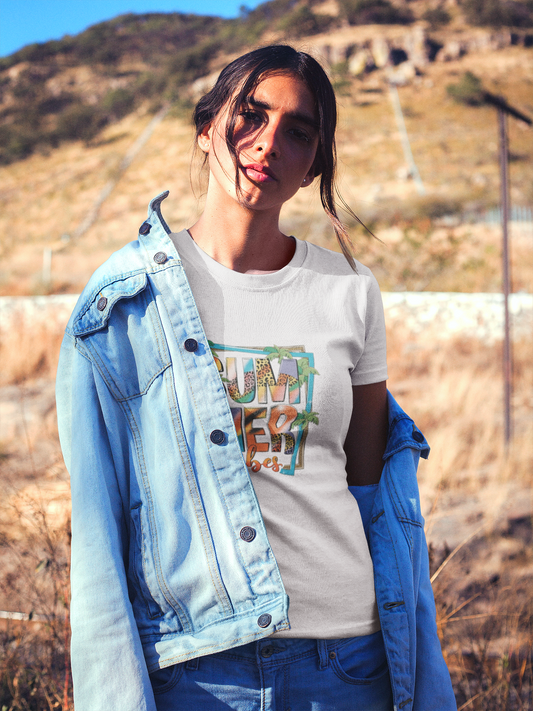 Summer- Summer Vibes T-Shirt Printify T-Shirt Rhythm & Drip Apparel