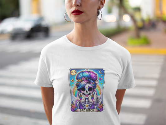 Bad Bitch- Tarot T-Shirt Printify T-Shirt Rhythm & Drip Apparel