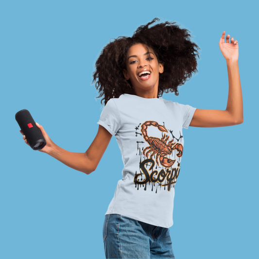 Scorpio Zodiac T-Shirt Printify T-Shirt Rhythm & Drip Apparel