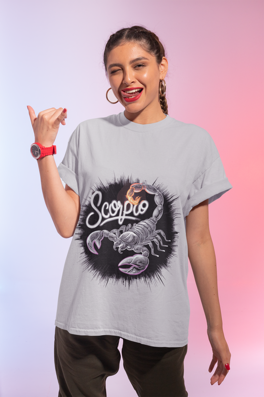 Scorpio Zodiac T-Shirt Printify T-Shirt Rhythm & Drip Apparel