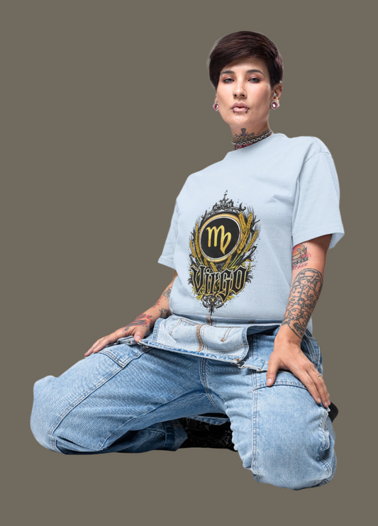 Virgo Zodiac T-Shirt Printify T-Shirt Rhythm & Drip Apparel