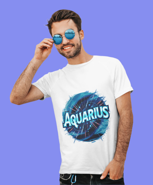 Aquarius T-Shirt Printify T-Shirt Rhythm & Drip Apparel