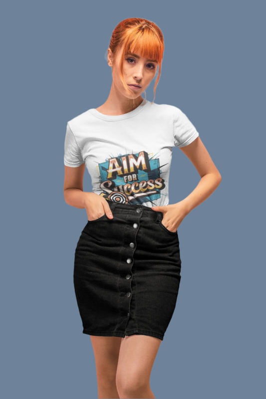 Aim for Success T-Shirt Printify T-Shirt Rhythm & Drip Apparel