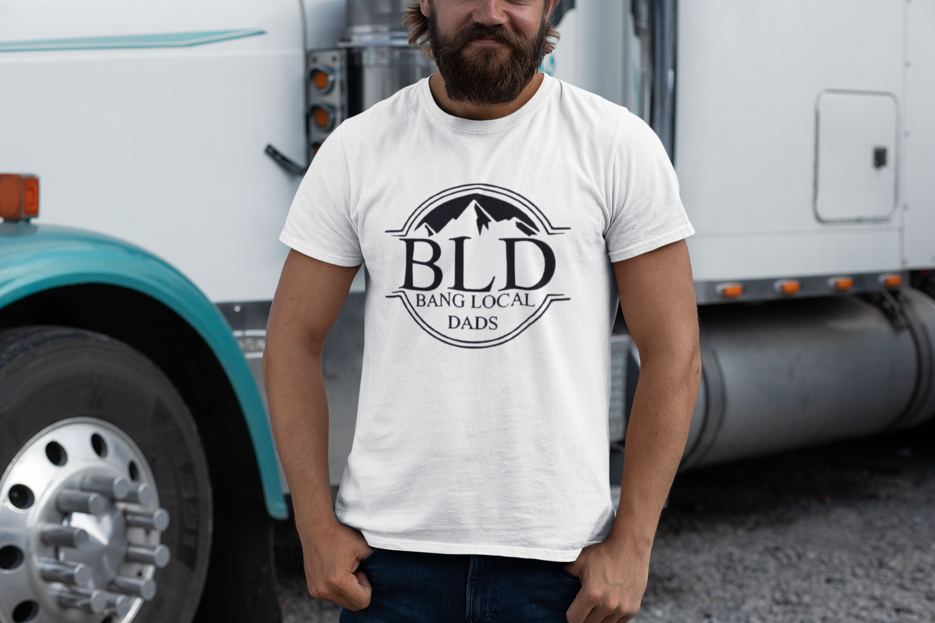 Bang Local Dads T-Shirt Printify T-Shirt Rhythm & Drip Apparel