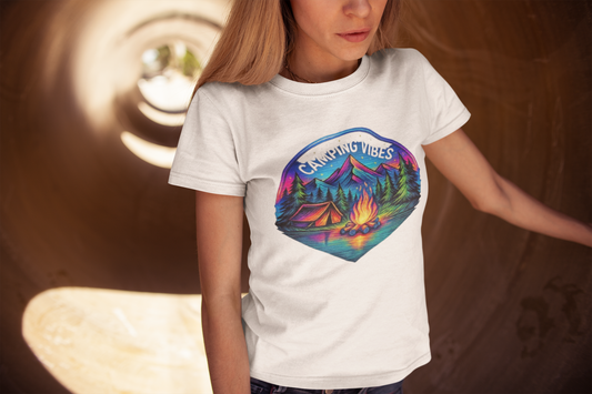 Camping Life T-Shirt Printify T-Shirt Rhythm & Drip Apparel