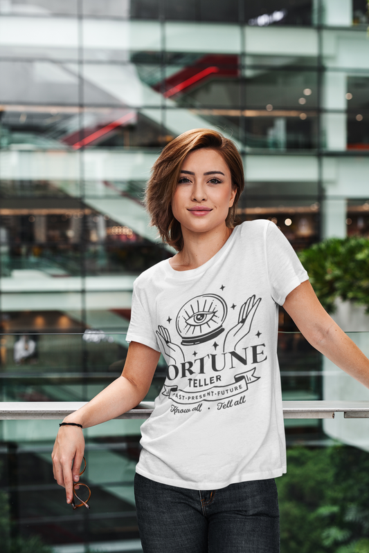 Mystical Fortune Teller T-Shirt Printify T-Shirt Rhythm & Drip Apparel