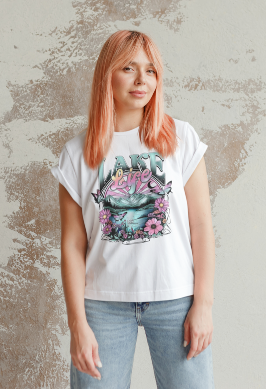 Summer- Lake Life T-Shirt Printify T-Shirt Rhythm & Drip Apparel