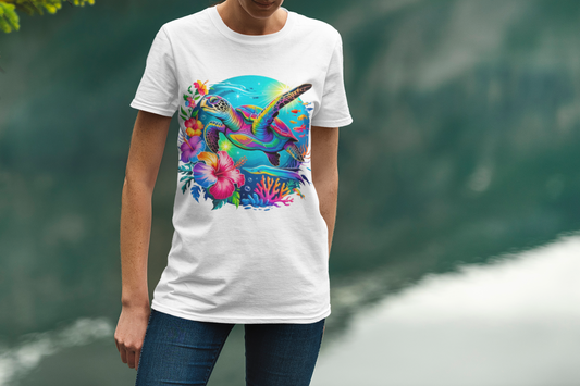 Summer- Marine Life T-Shirt Printify T-Shirt Rhythm & Drip Apparel