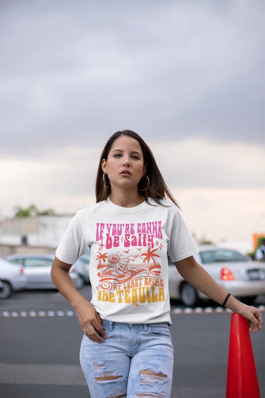 Summer- Salty Tequila Vibes T-Shirt Printify T-Shirt Rhythm & Drip Apparel