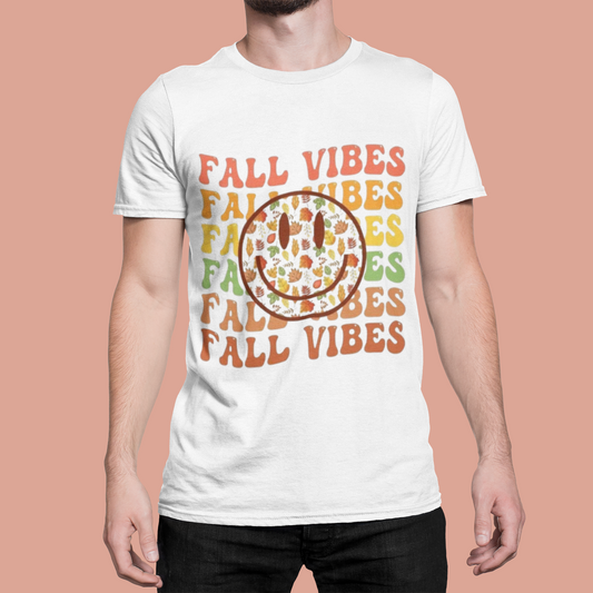 Fall- Fall Vibes T-Shirt Printify T-Shirt Rhythm & Drip Apparel