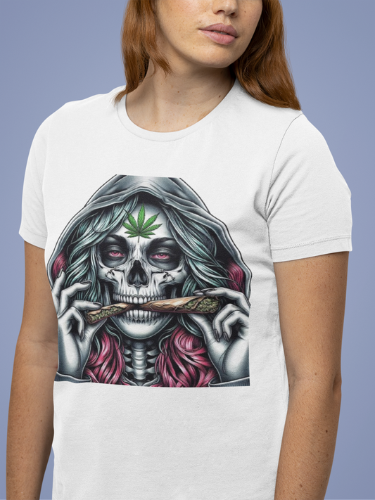 Bohemian Skull Graphic Tee Printify T-Shirt Rhythm & Drip Apparel