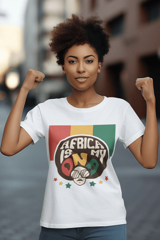 Africa Is My DNA T-Shirt Printify T-Shirt Rhythm & Drip Apparel