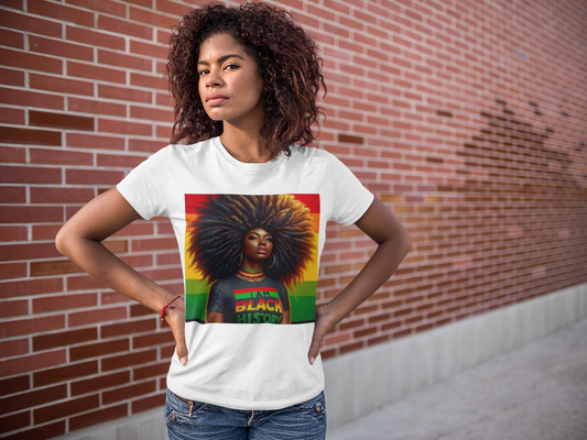 Black History Graphic T-Shirt Printify T-Shirt Rhythm & Drip Apparel