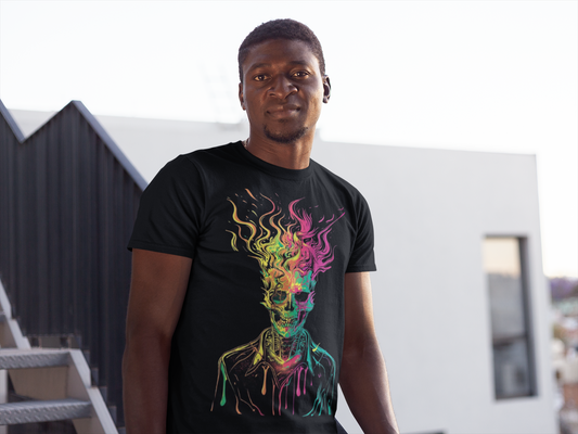 Vibrant Graphic Tee Printify T-Shirt Rhythm & Drip Apparel