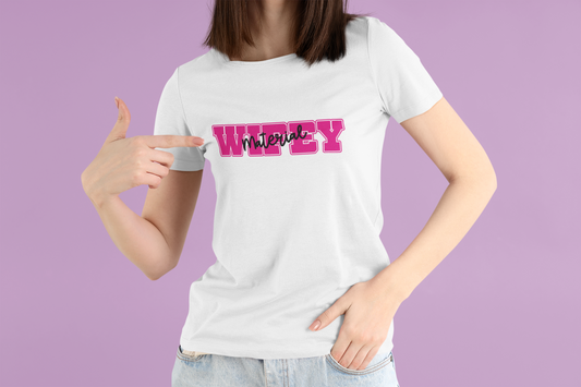 Wifey Material T-Shirt Printify T-Shirt Rhythm & Drip Apparel