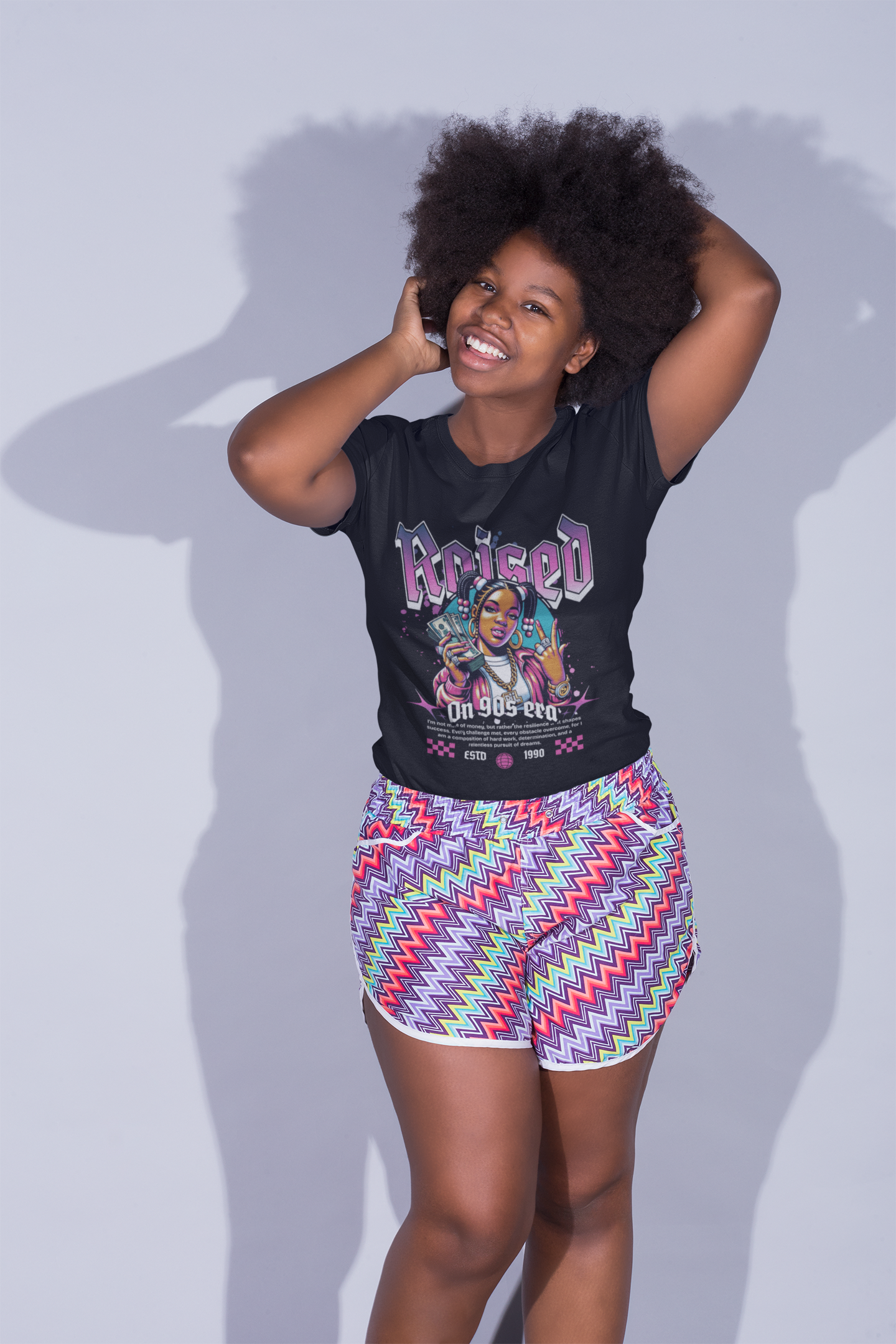 90s Retro Graphic Tee Printify T-Shirt Rhythm & Drip Apparel
