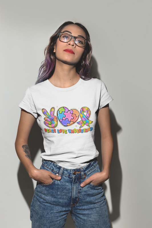 Autism Awareness T-Shirt Printify T-Shirt Rhythm & Drip Apparel